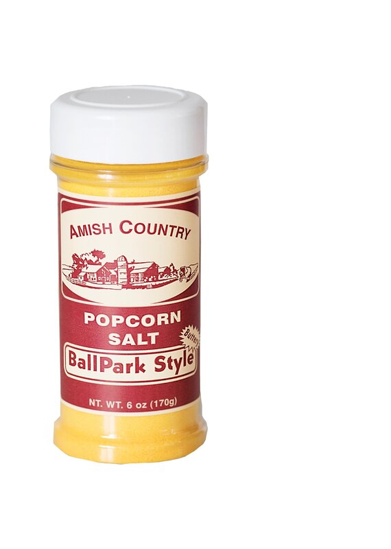 Amish Country Ballpark-Style Popcorn Salt 6 oz.