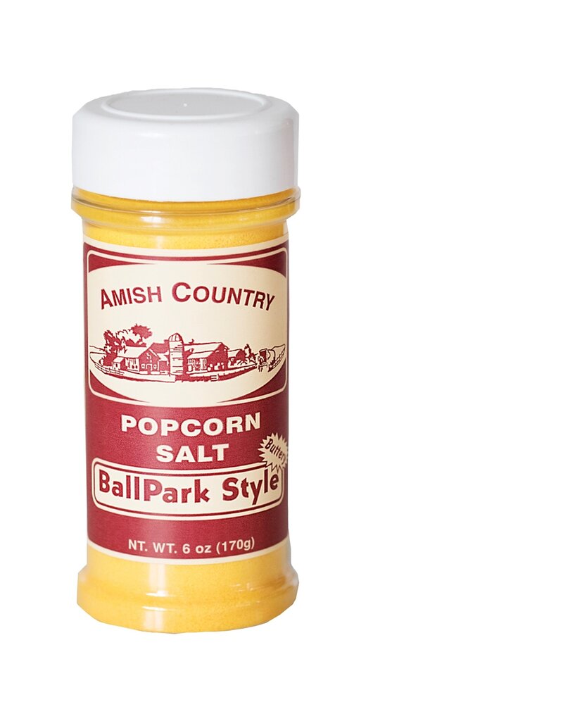 Amish Country Ballpark-Style Popcorn Salt 6 oz.