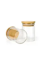 Bamboo Lid Spice Jars 4oz/120ml