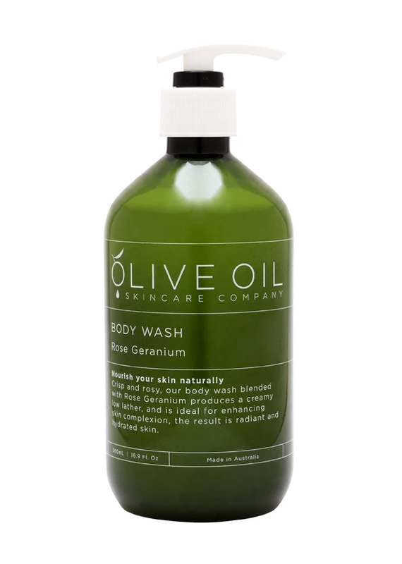 Body Wash Rose Geranium