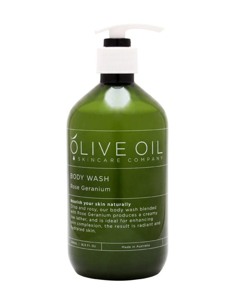 Body Wash Rose Geranium