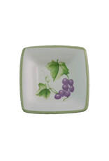 Mini Square Bowl-Grape Vine