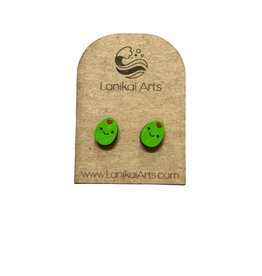 Olive Post Earrings