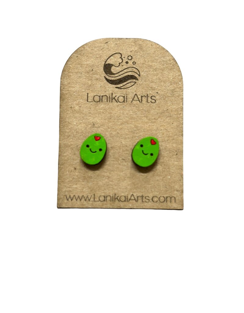 Lanikai Arts Olive Post Earrings