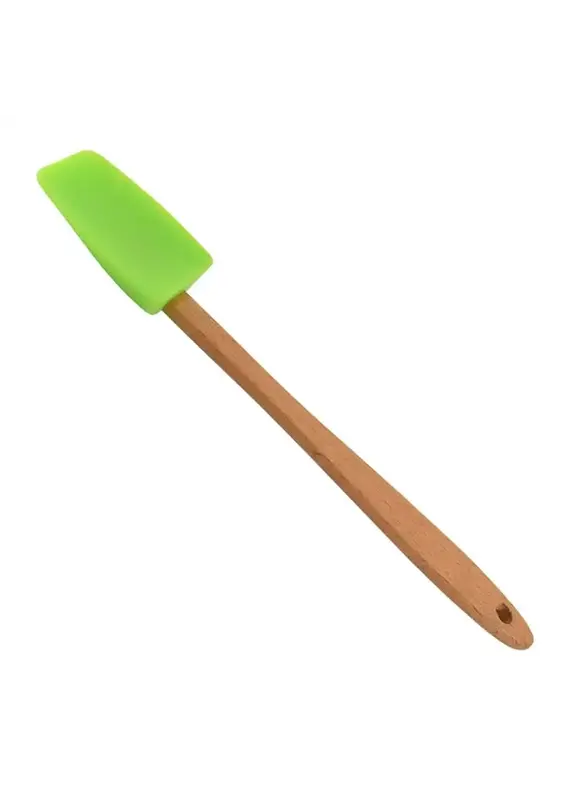 R & M International Mini Spoon/Spatula Silicone Green