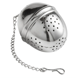 Fox Run Chrome-Plated Tea Ball Infuser With Chain