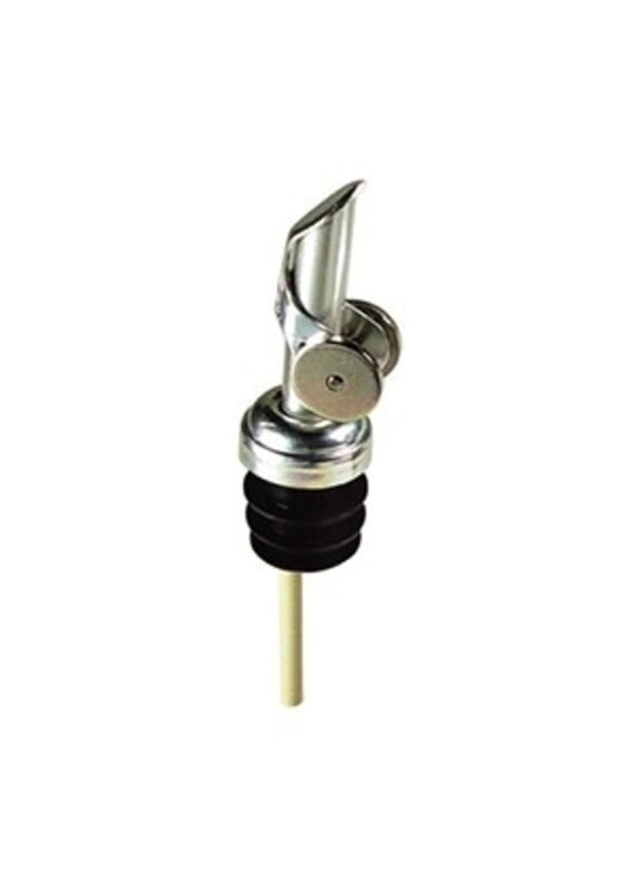 Stainless Steel Self Closing Pour Spout Silver