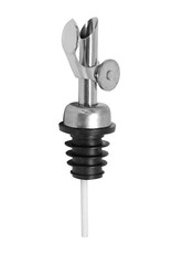 Stainless Steel Self Closing Pour Spout Silver