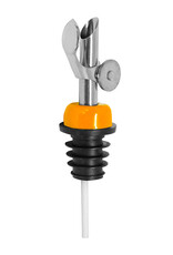 Stainless Steel Self Closing Pour Spout Orange