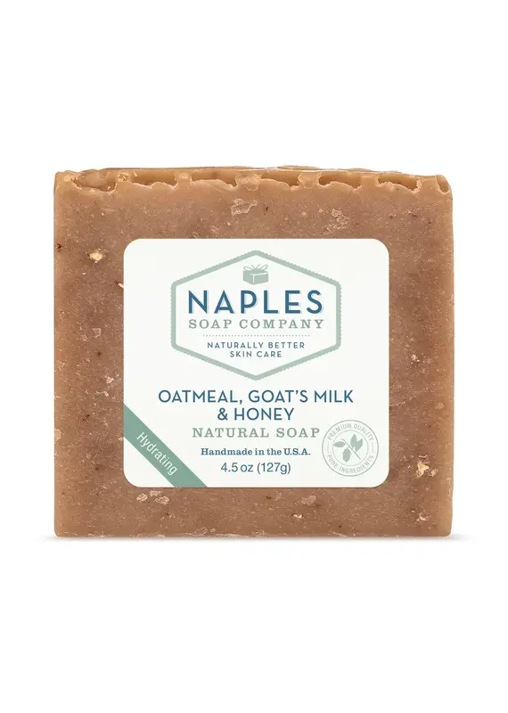 Naples Soap Company Oatmeal Goat's Milk and Honey Natural Soap