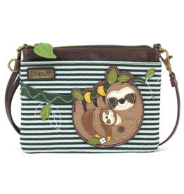 Chala Mini Crossbody Sloth Family