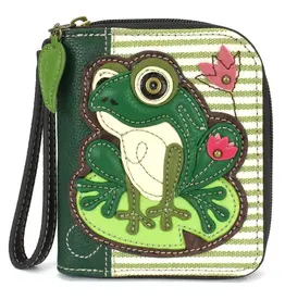 Chala Zip-Around Wallet - Lily Frog