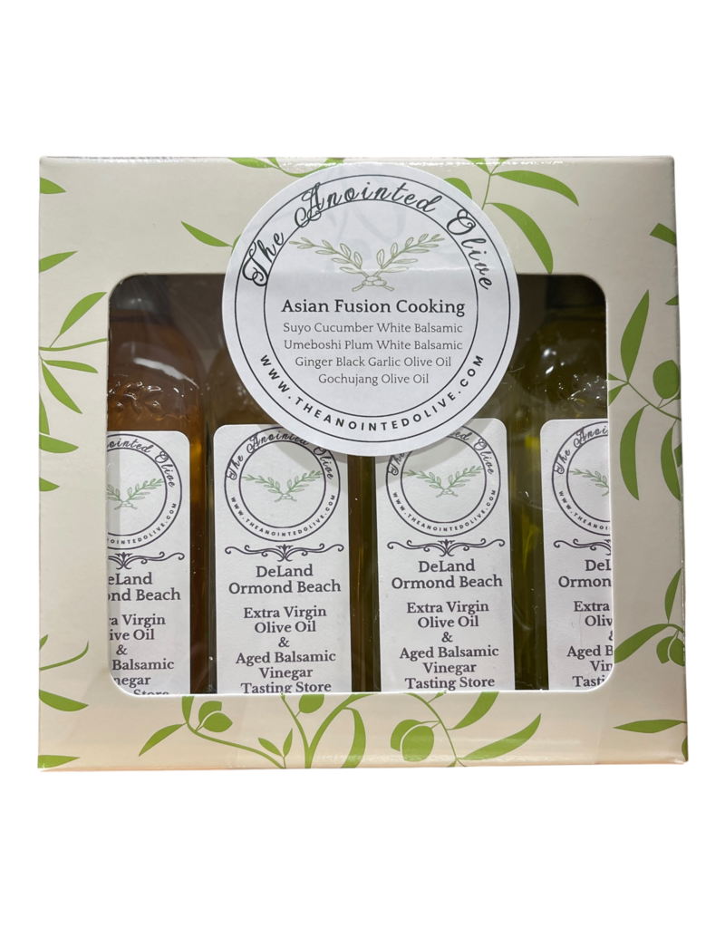 Asian Fusion Cooking 4 Pack Gift Set