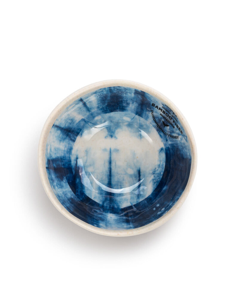Coastal Shibori Melamine Dip Bowl