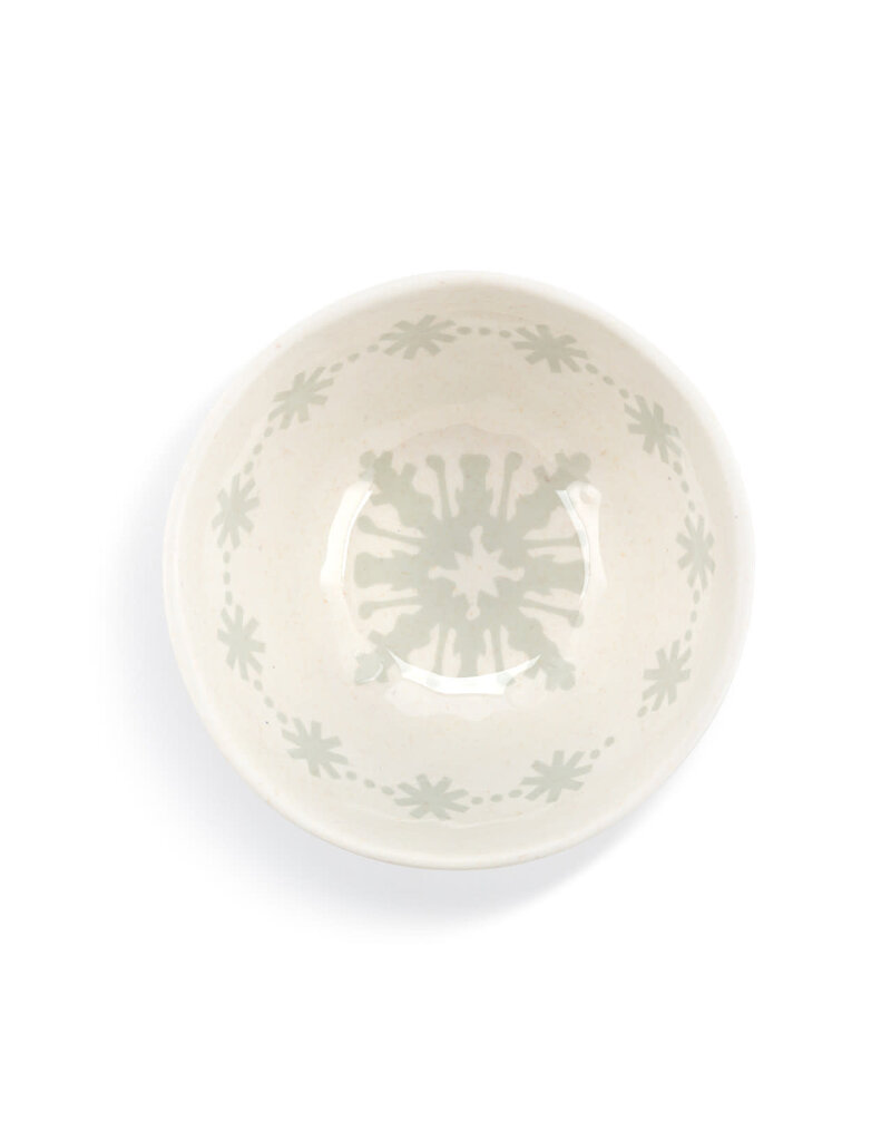 Snowflake Melamine Dip Bowl
