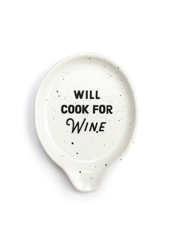 Cook For Wine Spoon Rest