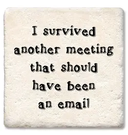 Tipsy Coasters & Gifts I Survived Funny Drink Coaster