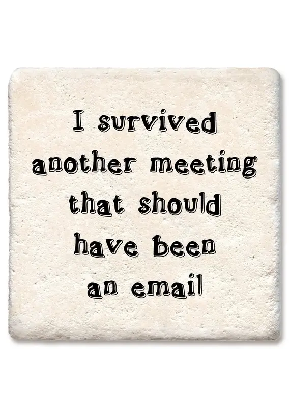 Tipsy Coasters & Gifts I Survived Funny Drink Coaster