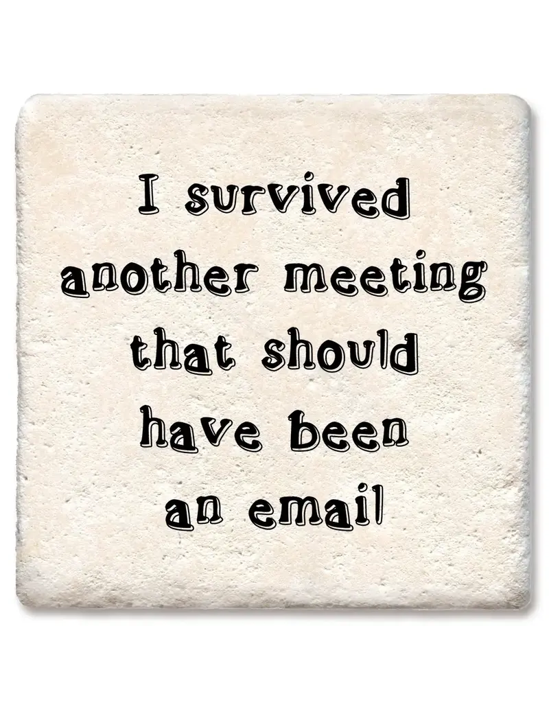 Tipsy Coasters & Gifts I Survived Funny Drink Coaster