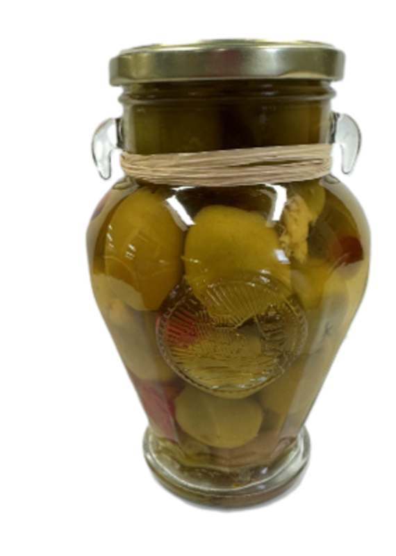 Gordal Olives Stuffed with Paprika Pepper