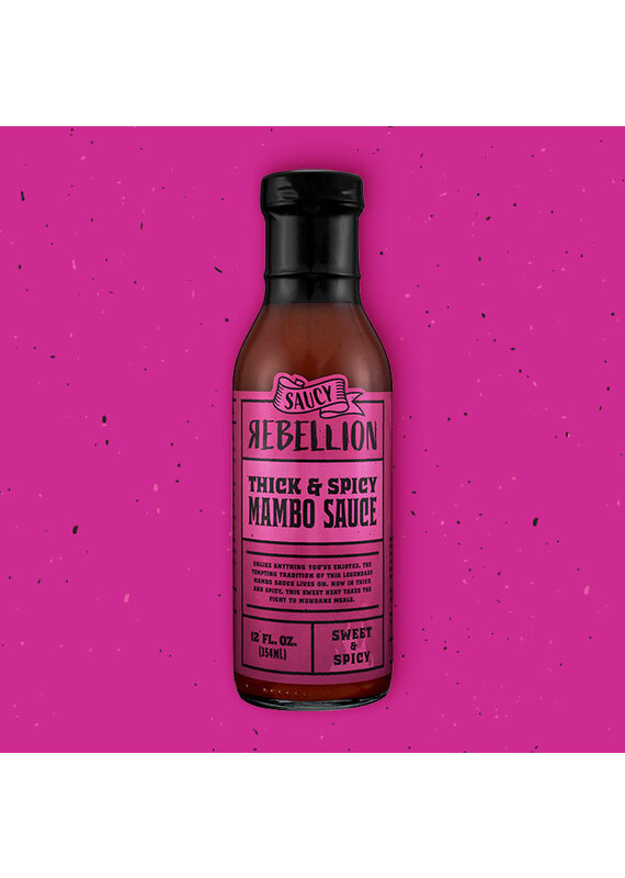 Saucy Rebellion Thick & Spicy Mambo Sauce