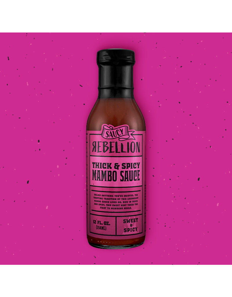 Saucy Rebellion Thick & Spicy Mambo Sauce
