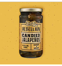 Saucy Rebellion Candied Jalapeños