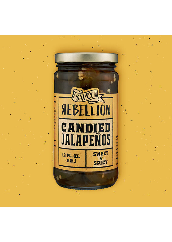 Saucy Rebellion Candied Jalapeños