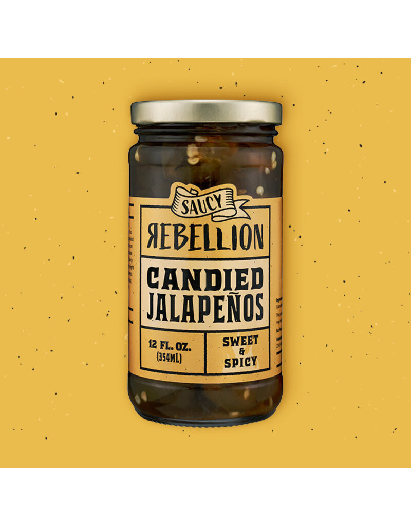 Saucy Rebellion Candied Jalapeños