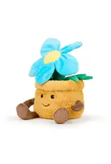 Warmies Blue Flower Pot Warmies