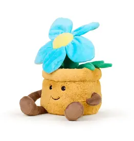 Warmies Blue Flower Pot Warmies