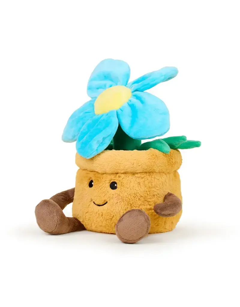 Warmies Blue Flower Pot Warmies