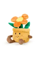 Warmies Orange Flower Pot Warmies