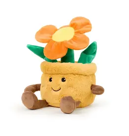 Warmies Orange Flower Pot Warmies