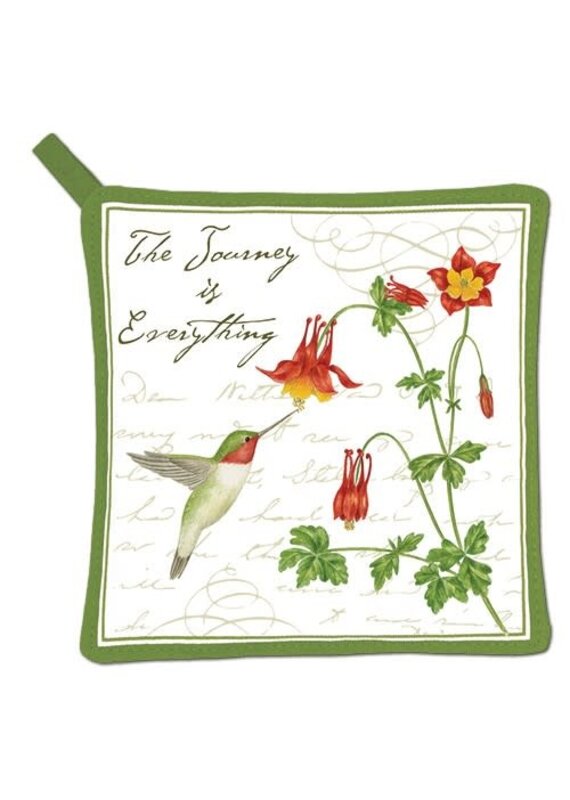 Alice Cottage Potholder Hummingbird
