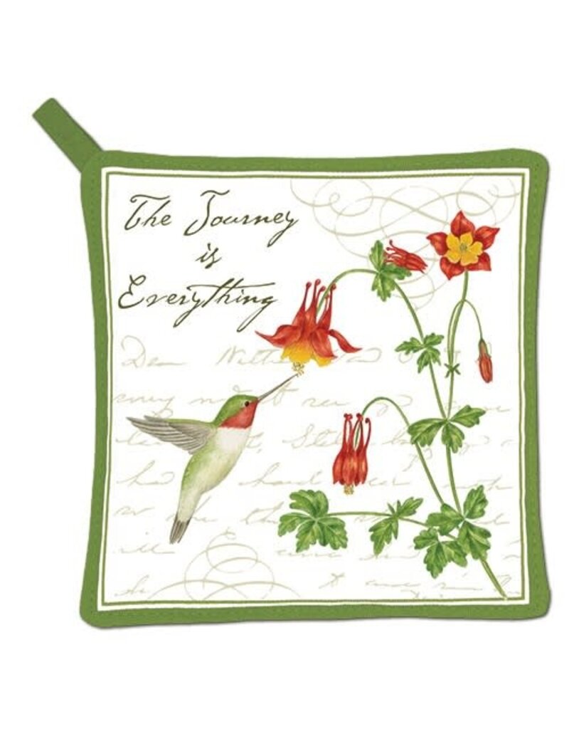 Alice Cottage Potholder Hummingbird