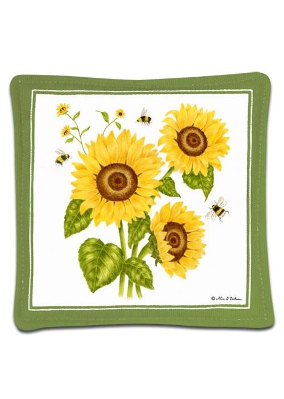 Alice Cottage Single Spiced Mug Mat Sunflower