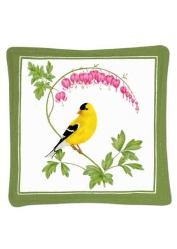Alice Cottage Spiced Mug Mat Goldfinch