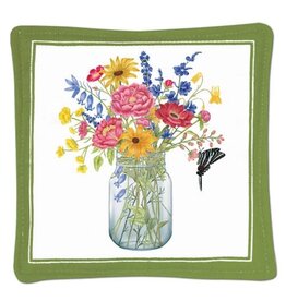 Alice Cottage Spiced Mug Mat Flowers Jar