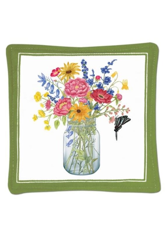 Alice Cottage Spiced Mug Mat Flowers Jar