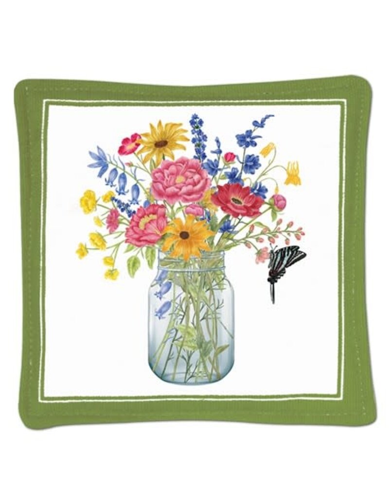 Alice Cottage Spiced Mug Mat Flowers Jar