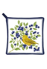 Alice Cottage Potholder Blueberries Bird