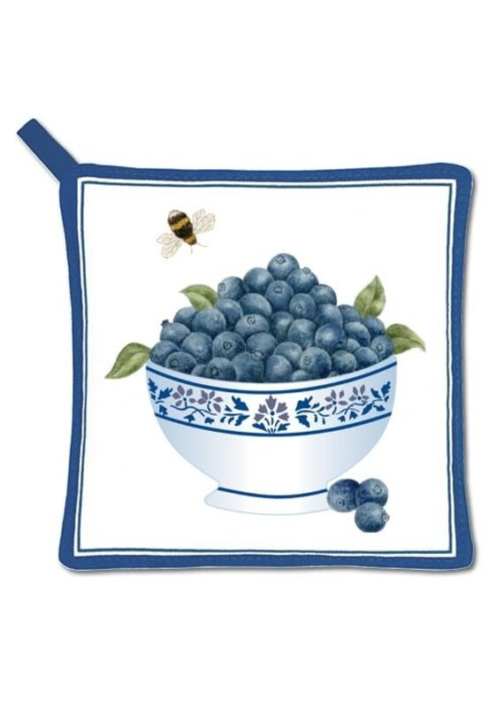 Alice Cottage Potholder Blueberry