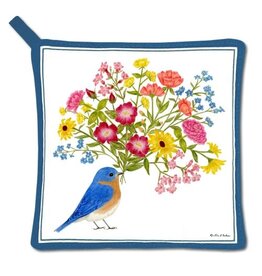 Alice Cottage Potholder Bird Bouquet