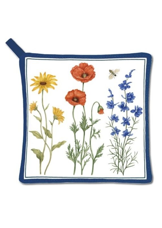 Alice Cottage Potholder Floral Trio