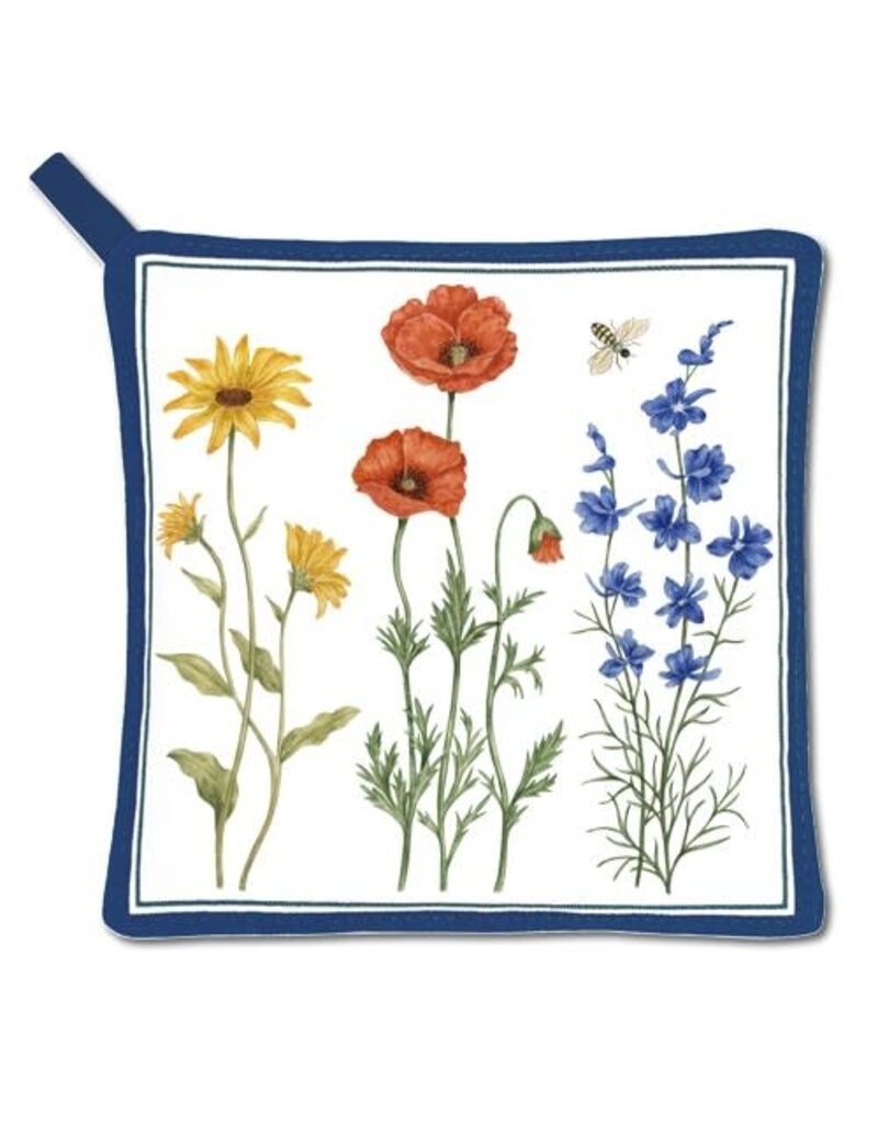 Alice Cottage Potholder Floral Trio