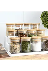 Bamboo Lid Spice Jars 4oz/120ml