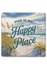 Tipsy Coasters & Gifts This Is My Happy Place Coaster