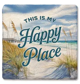 Tipsy Coasters & Gifts This Is My Happy Place Coaster