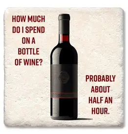 Tipsy Coasters & Gifts How Much Did I Spend Coaster